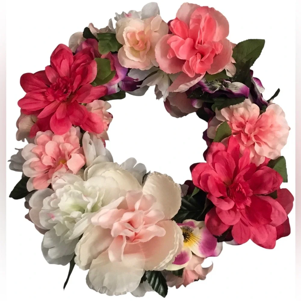 Handmade Floral Wreath 💐😍